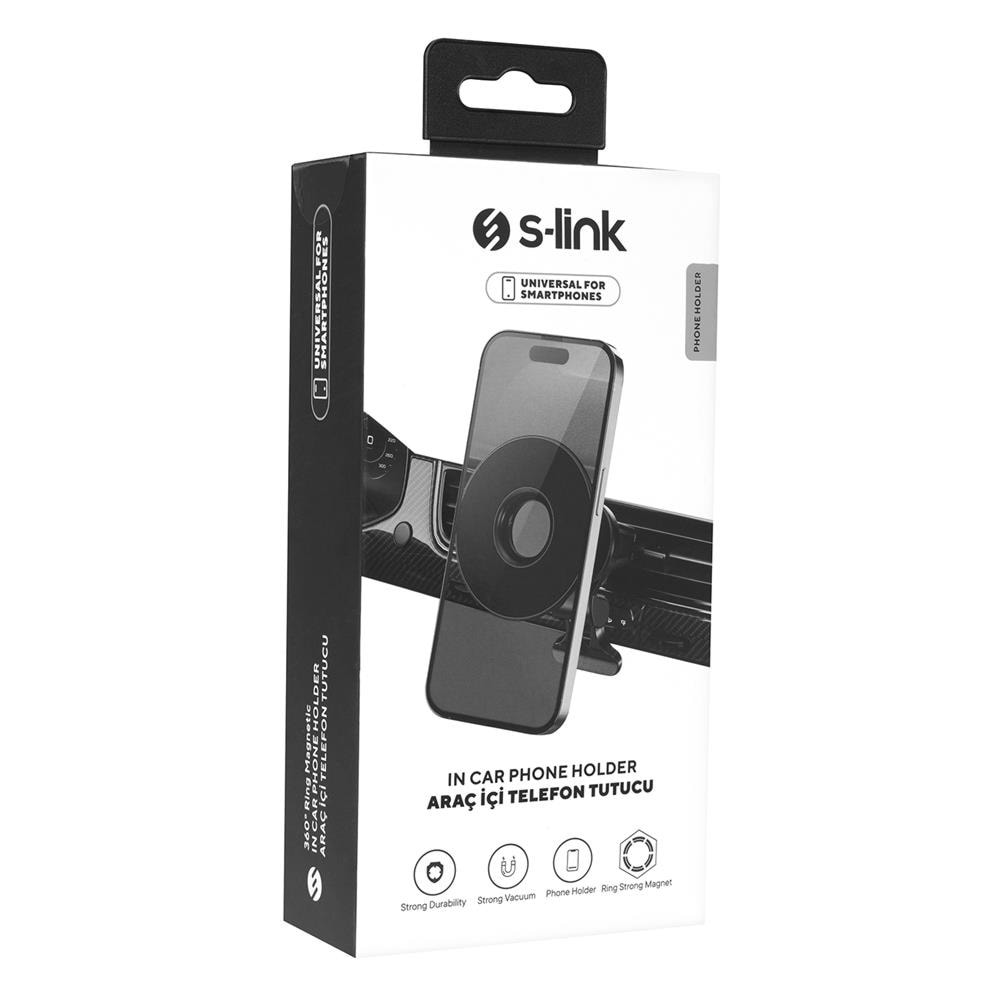 S-link SL-AT55 iPhone Magsafe Uyumlu Siyah Mıknatı