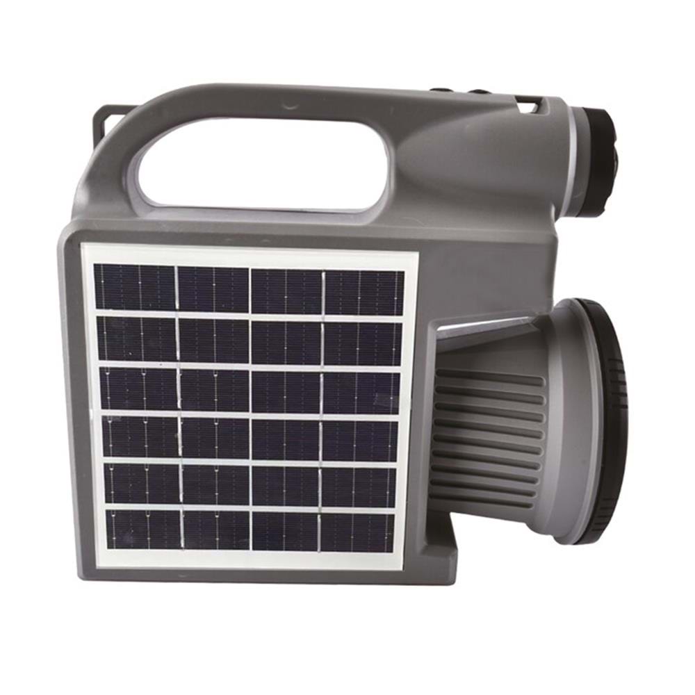 Panther PT-ALLY Usb Şarjlı Solar Panel Fener (Hareketli Şömine Led) P70 Led Şarz Gösterge