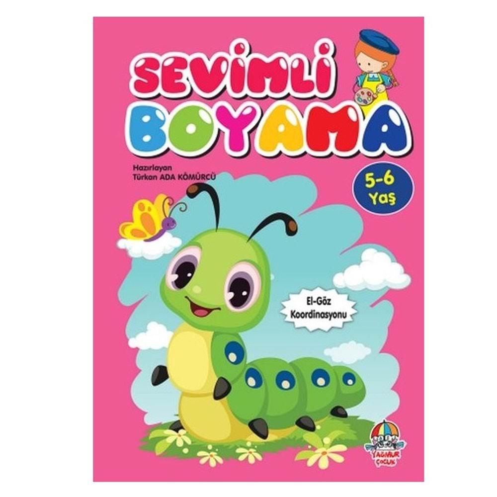 YYG Sevimli Boyama (5-6 Yaş) Yağmur Çocuk