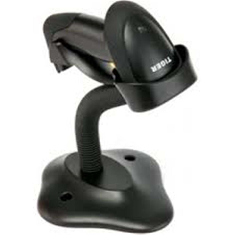 Tiger RS56 2D Bluetooth + 2.4Ghz Karekod Kablosuz Barkod Okuyucu+Credle
