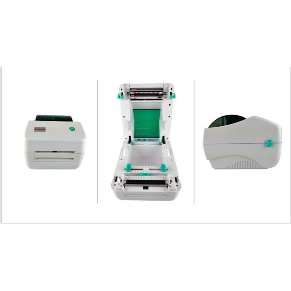 Perkon PR-420D Direct Termal 203DPI Usb+Seri+Ethernet Barkod Yazıcı