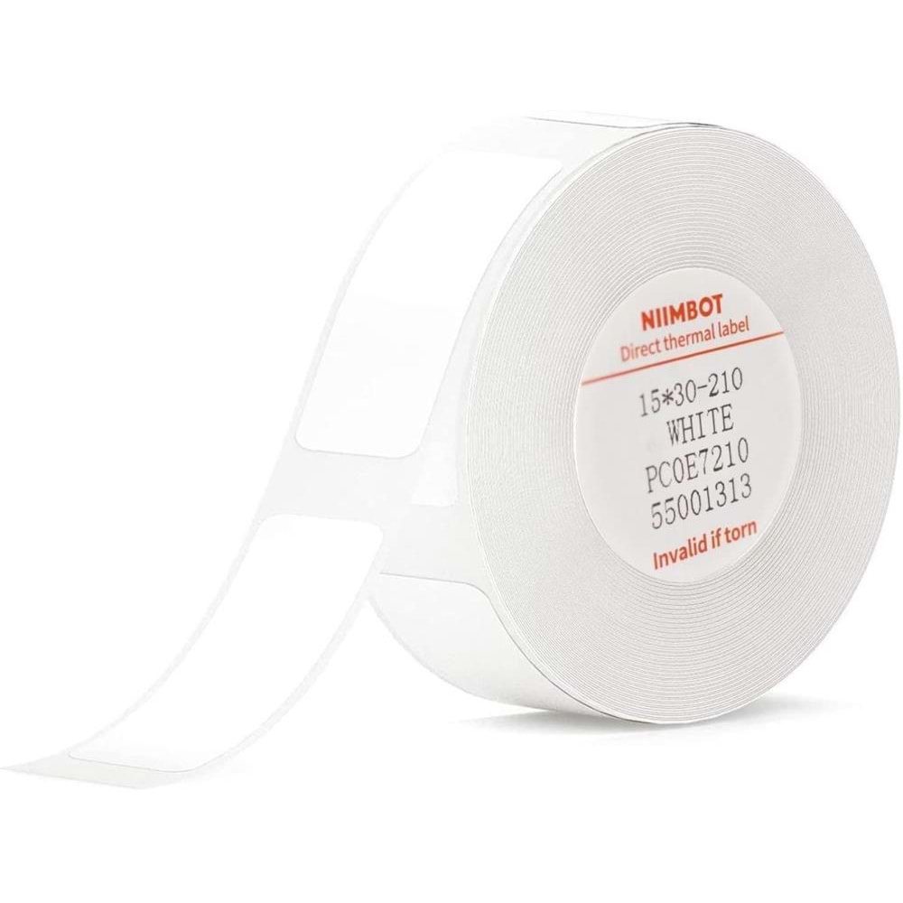 NIIMBOT T15-30-210WHITE Beyaz 15X30MM Termal Etiket