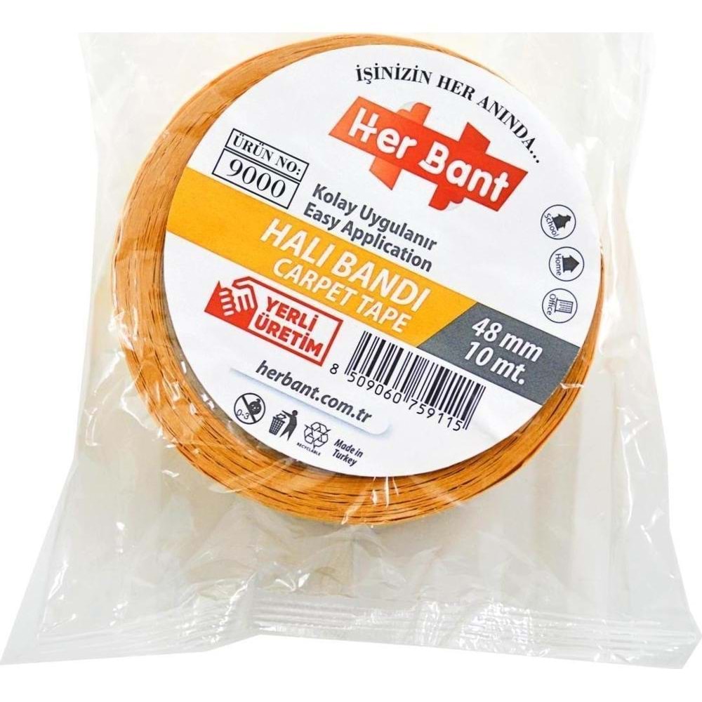 Her Bant Halı Bandı 48mmx10mt 9000