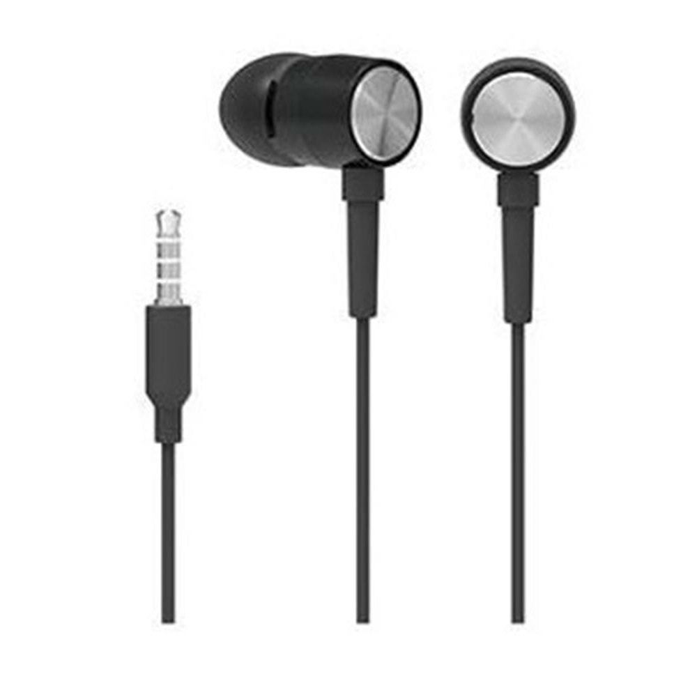 Hp DHH-1111-BK Kablolu Kulakiçi 3.5mm Jack Mikrofonlu Siyah Kulaklık