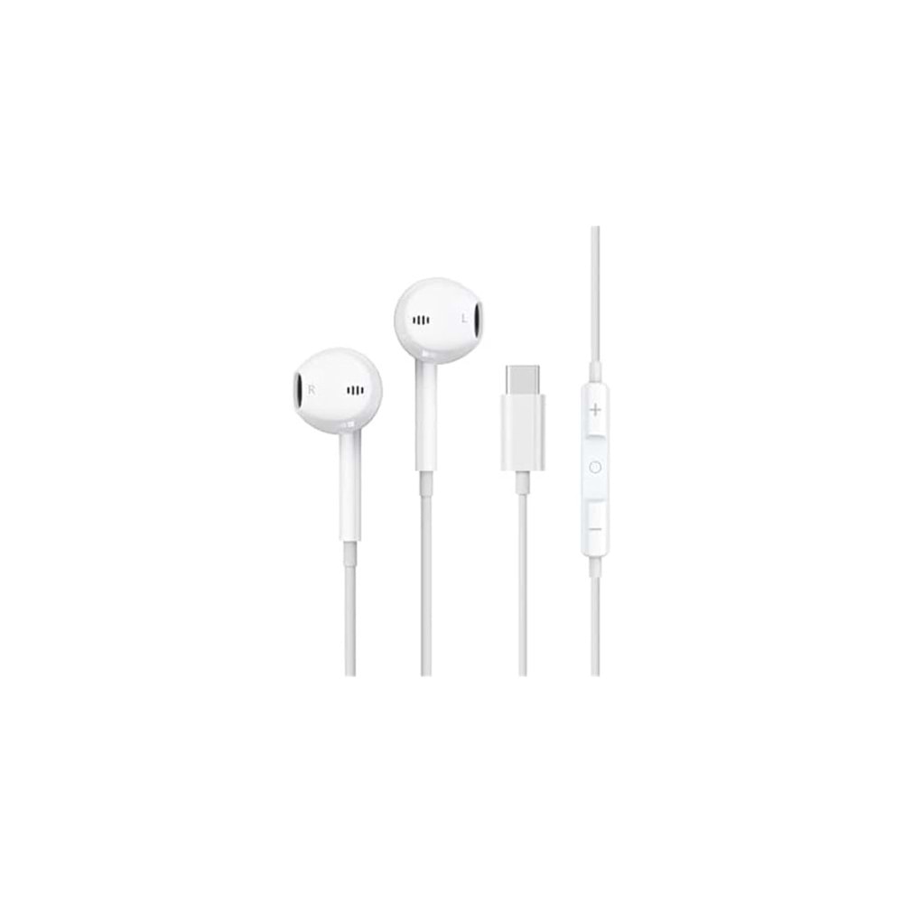 Hp DHH-3113C-BK Kablolu Kulakiçi Type-C Ses Kontrol Butonlu Mikrofonlu Kulaklık