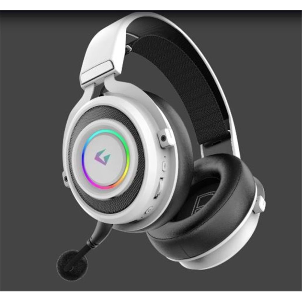 Gameagle GE2010 Step Hunter S1 RGB Kablosuz Mikrofonlu Oyuncu Kulaklığı Beyaz