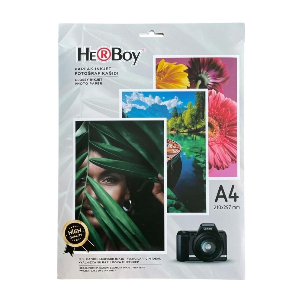 Herboy Fotoğraf Kağıdı A4 200 Gr 20 Li Hrb-3307