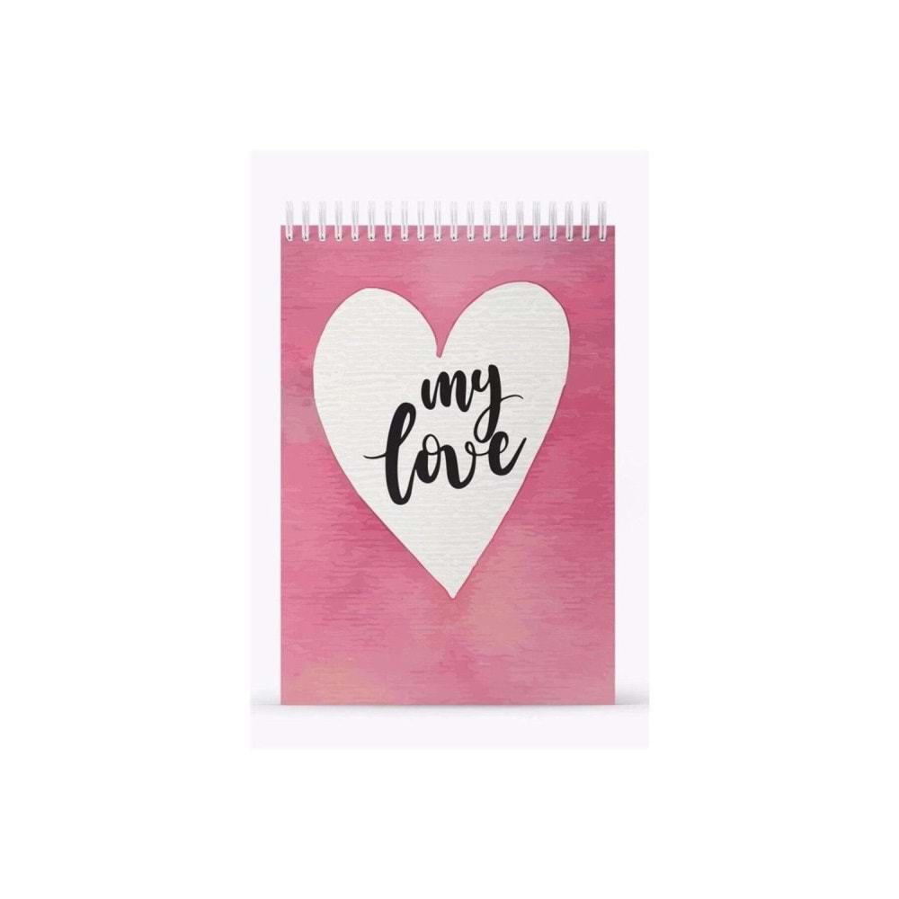 My Mia Art Motto Bloknot Seri My Love 12x17