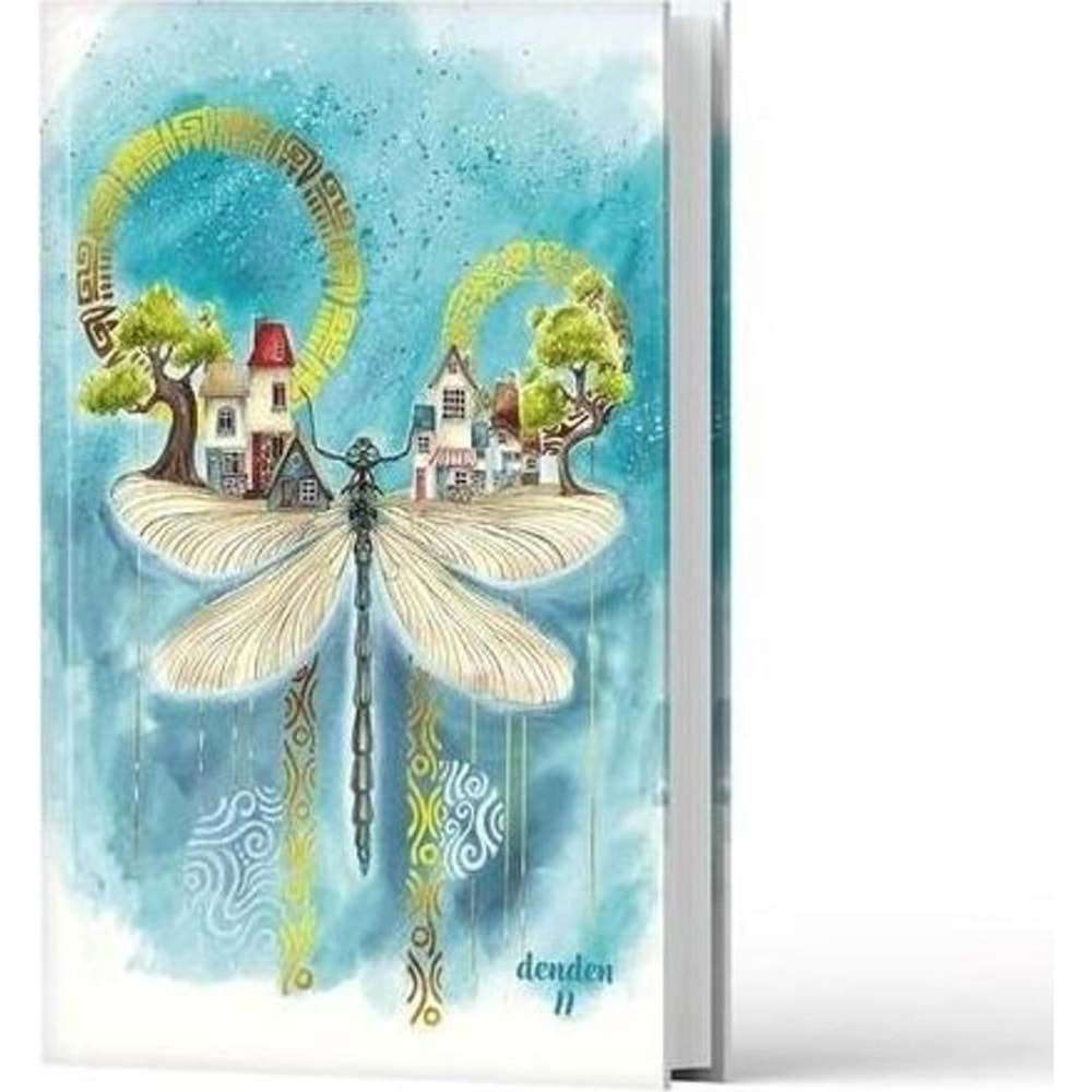 Denden Sert Kapaklı Defter Ayla Acet Yaldız Seri Umudun Aşkı 17x24