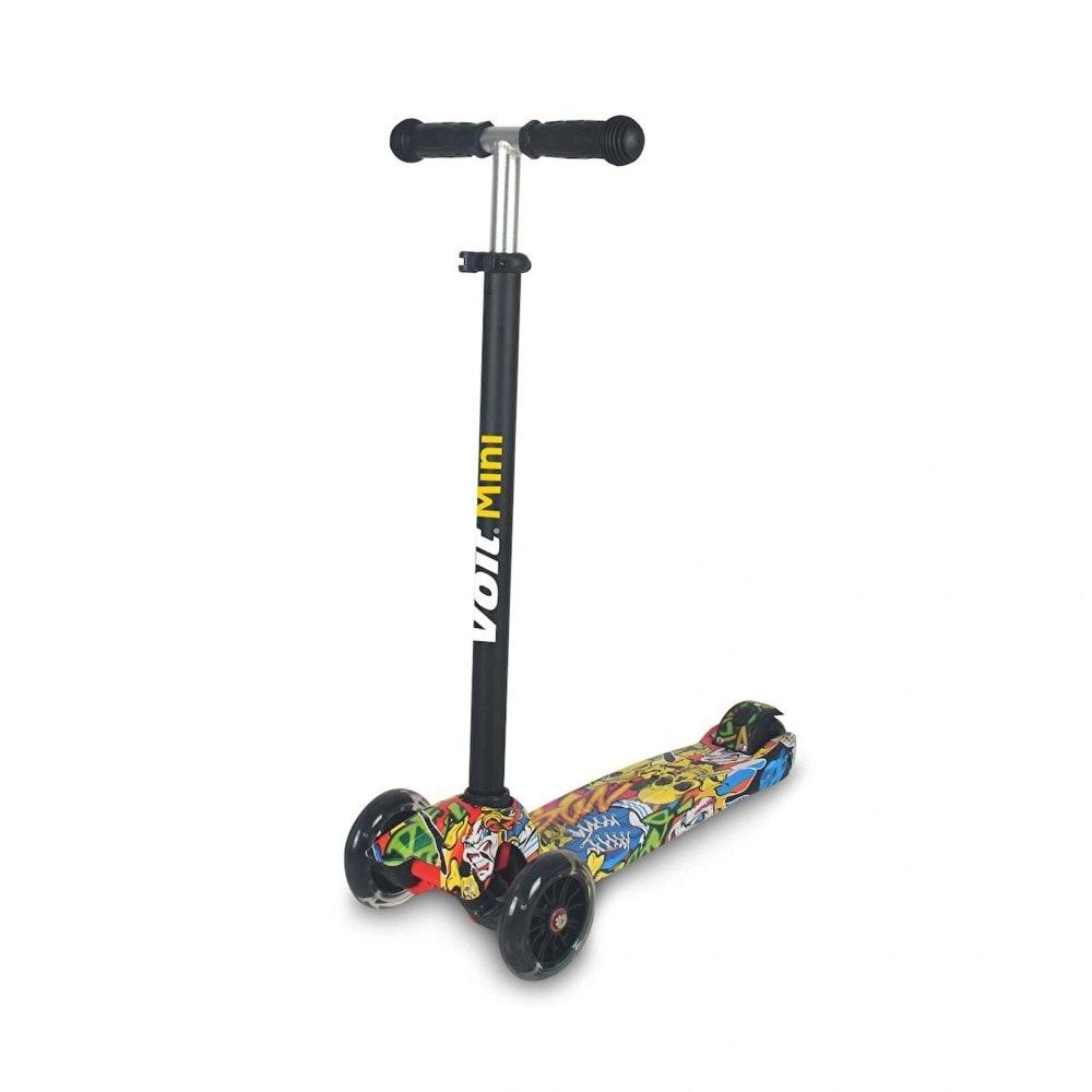 Voit Scooter 218 Işıklı 3 Teker Graffiti 55