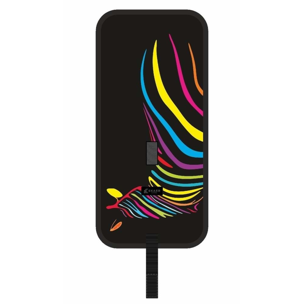 Kağan Spiral Lastikli Kalemlik Desenli SPR99