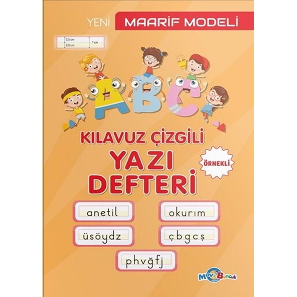 Güzel Yazı Defteri Örnekli Maarif Model Orta Boy