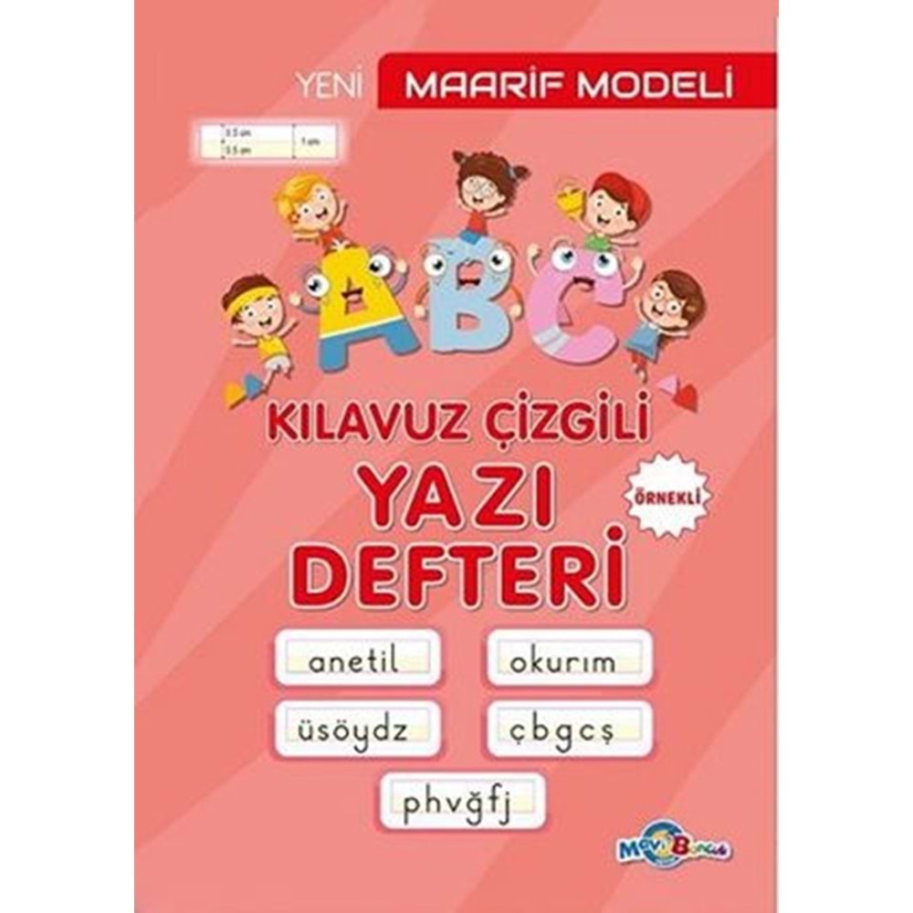 Güzel Yazı Defteri Örnekli Maarif Model Büyük Boy