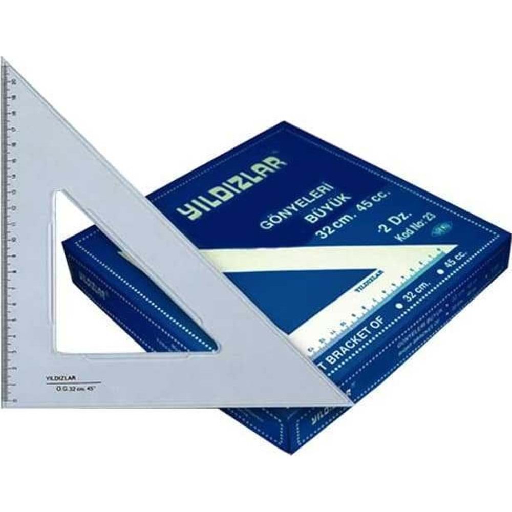 Beş Yıldızlar Gönye Büyük 32 lik 45 cc 023 (1 Adet)