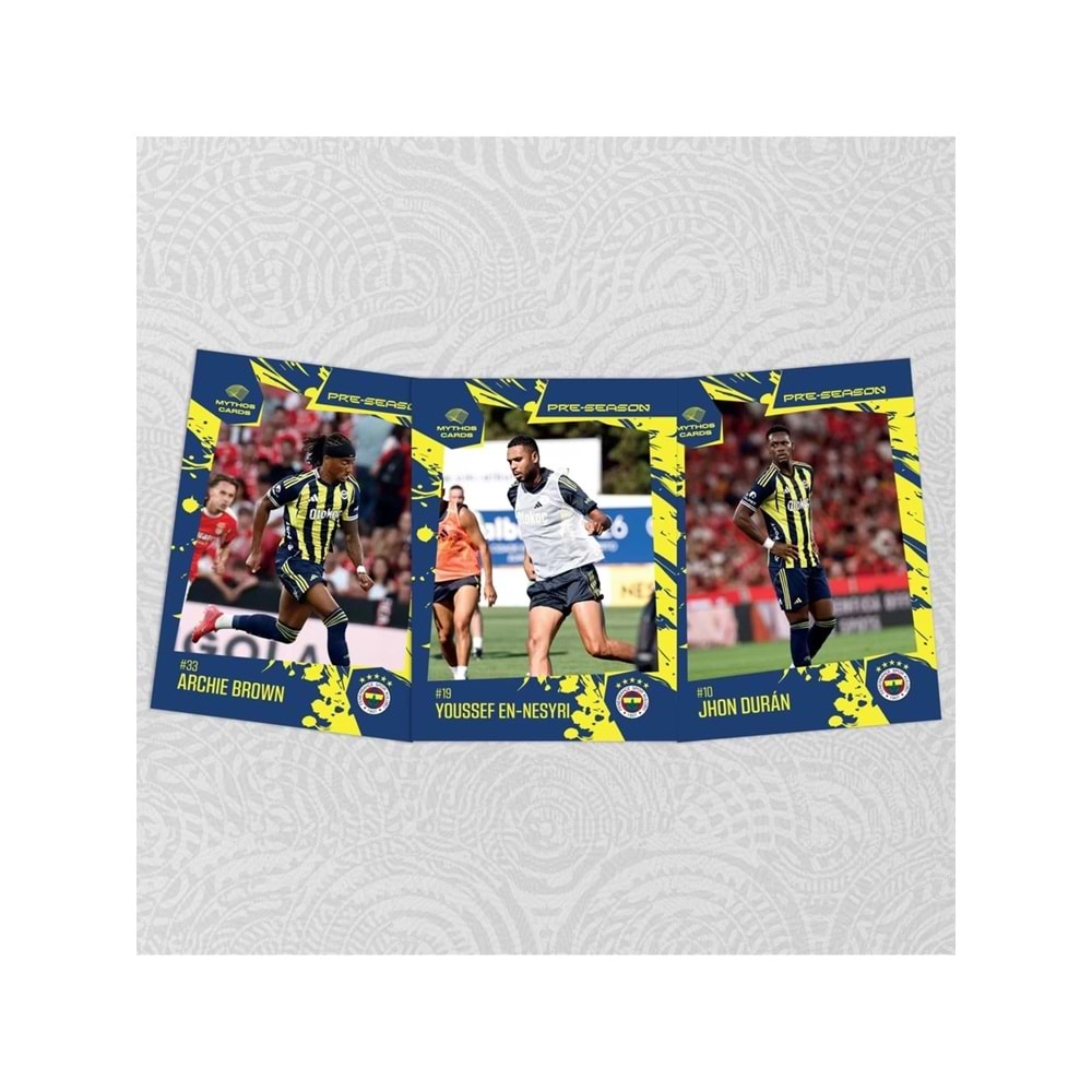Fenerbahçe Futbolcu Kartı Pre-Season 2025 (1 Adet)