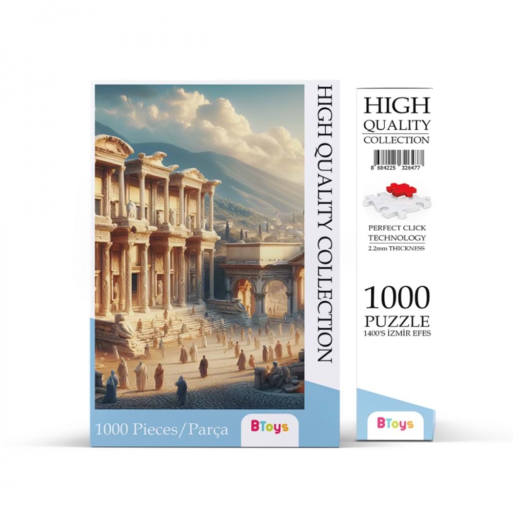 BToys Puzzle 1000 Parça 1400 S İzmir Efes 326477