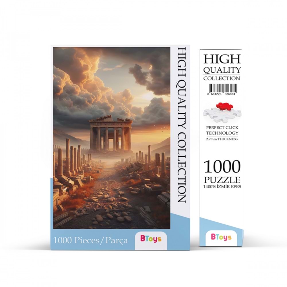 BToys Puzzle 1000 Parça 1400 S İzmir Efes 326484