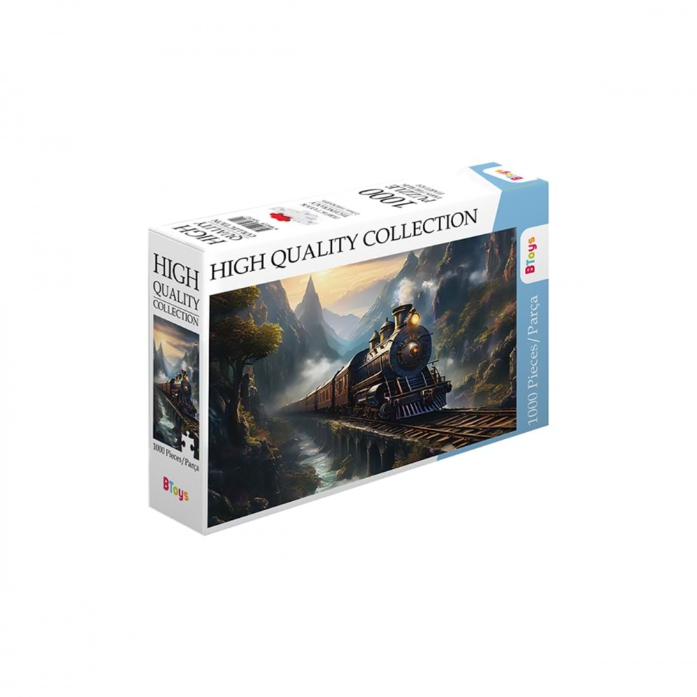 BToys Puzzle 1000 Parça Tıme Express 326545