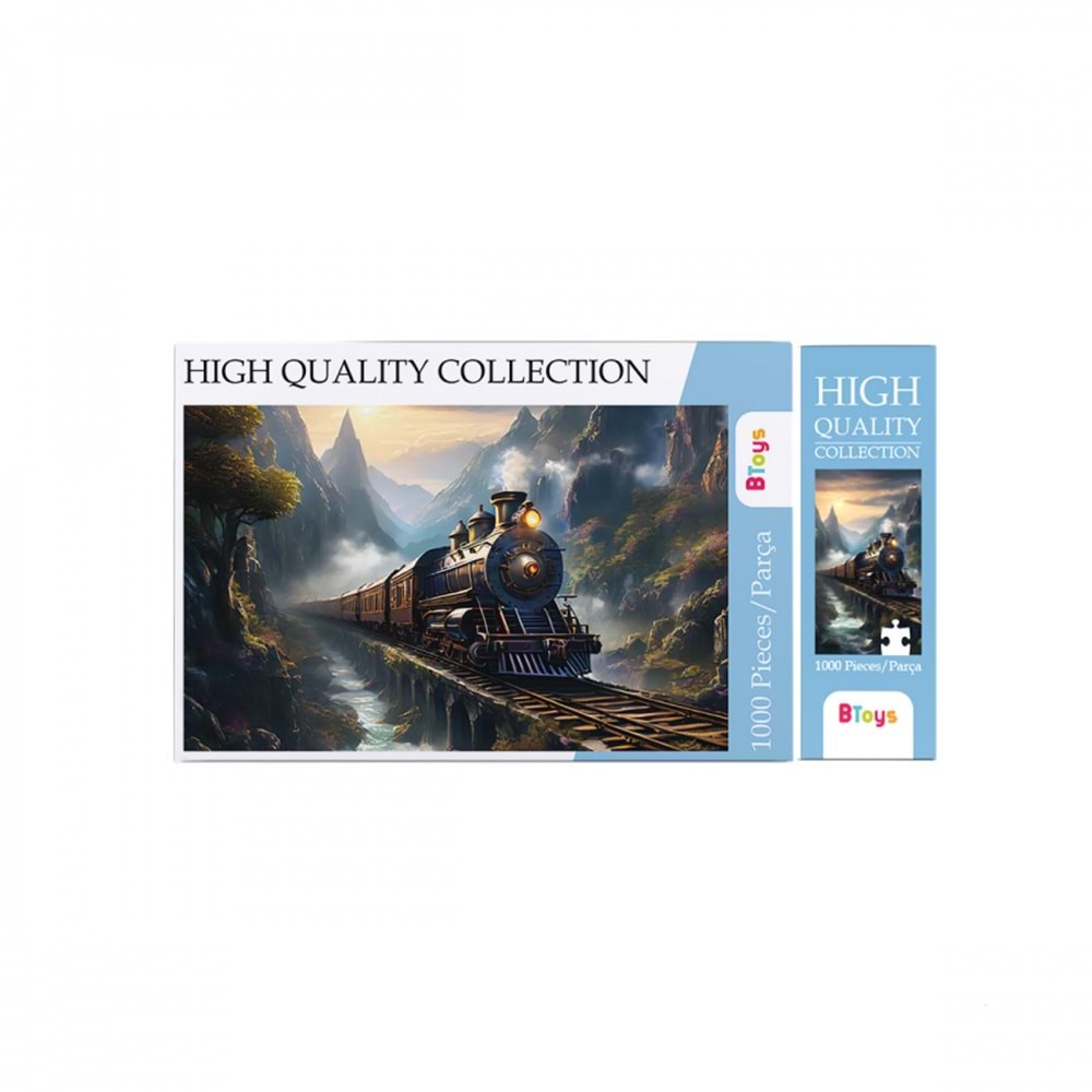 BToys Puzzle 1000 Parça Tıme Express 326545