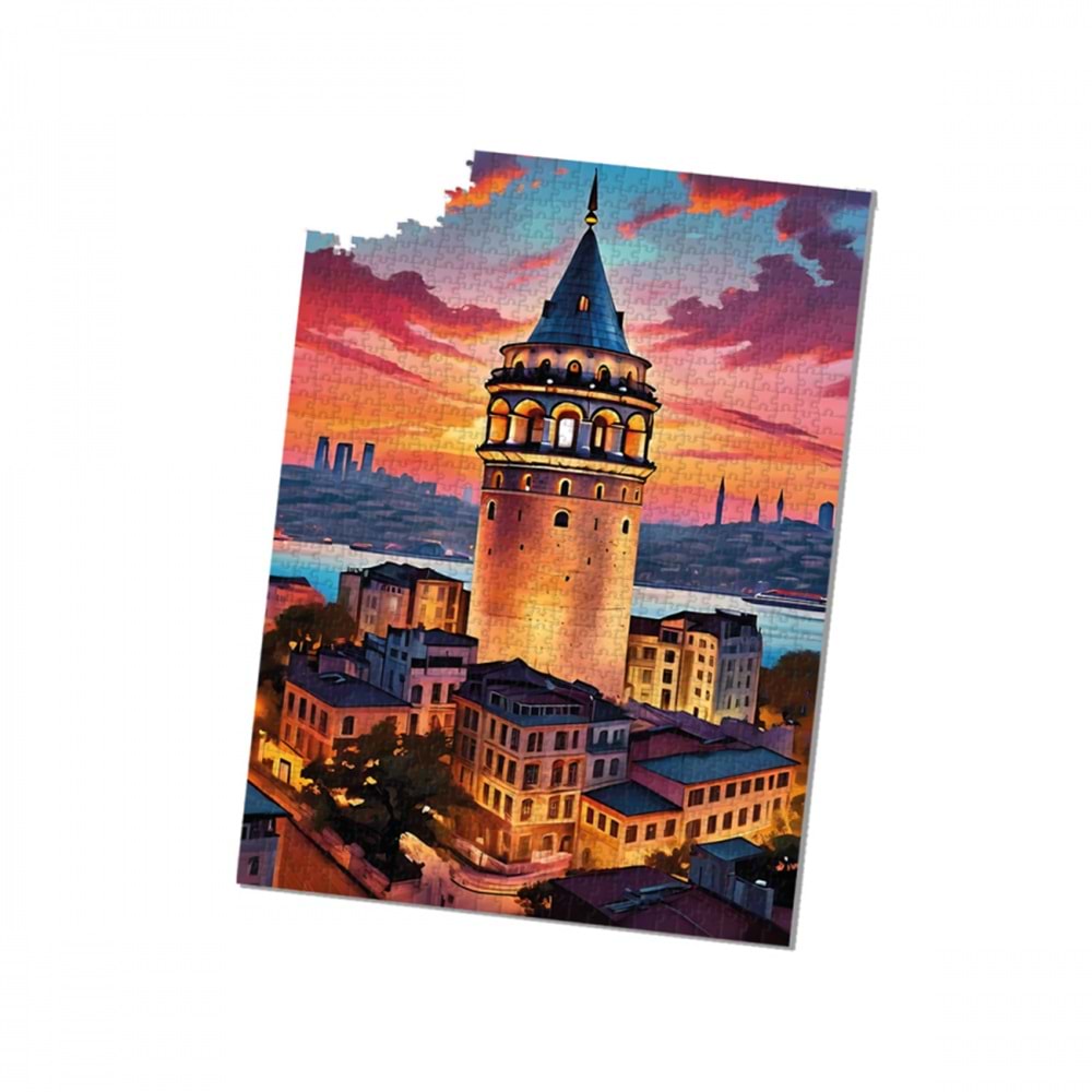 BToys Puzzle 1000 Parça Galata Tower 326583