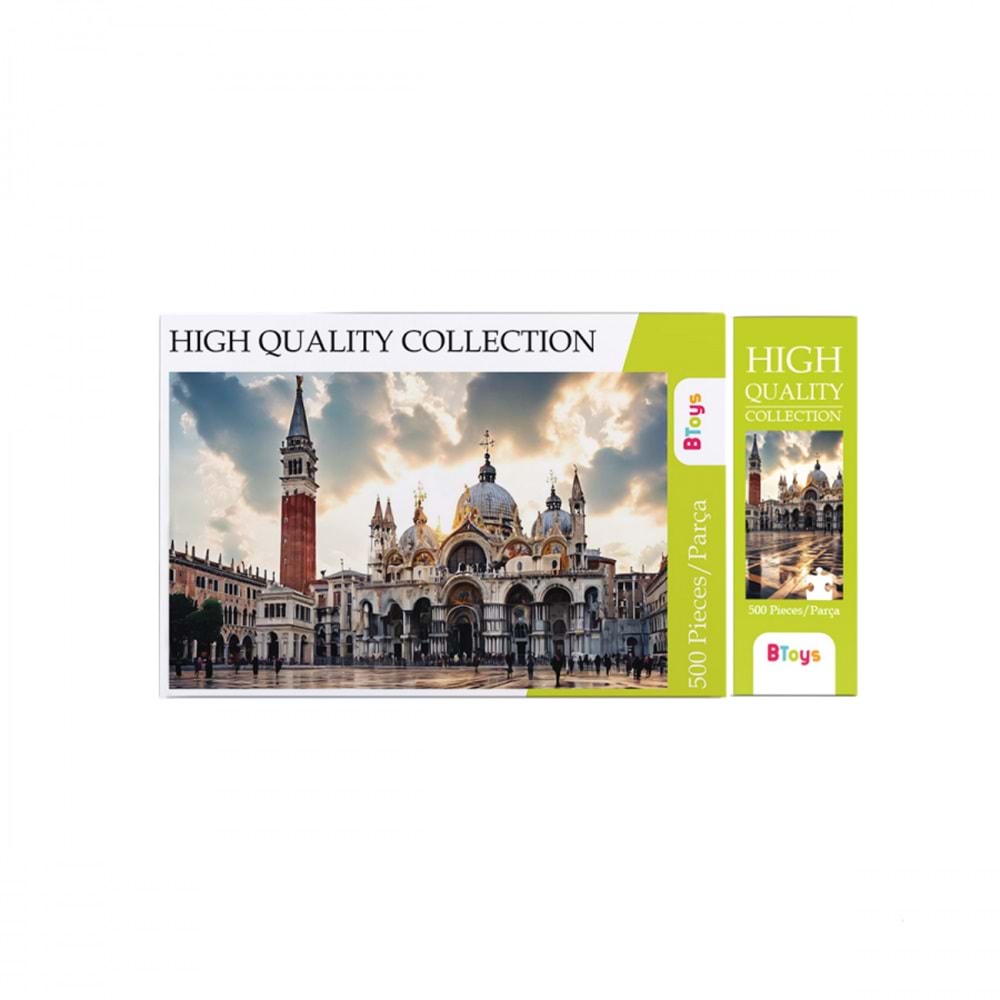 BToys Puzzle 500 Parça Venedik San Marco 326880