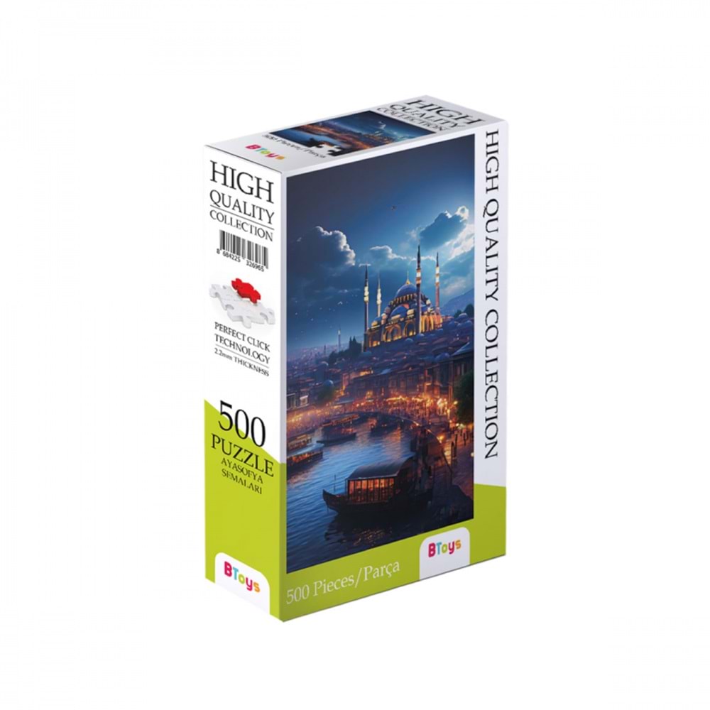 BToys Puzzle 500 Parça Ayasofya Semaları 326965
