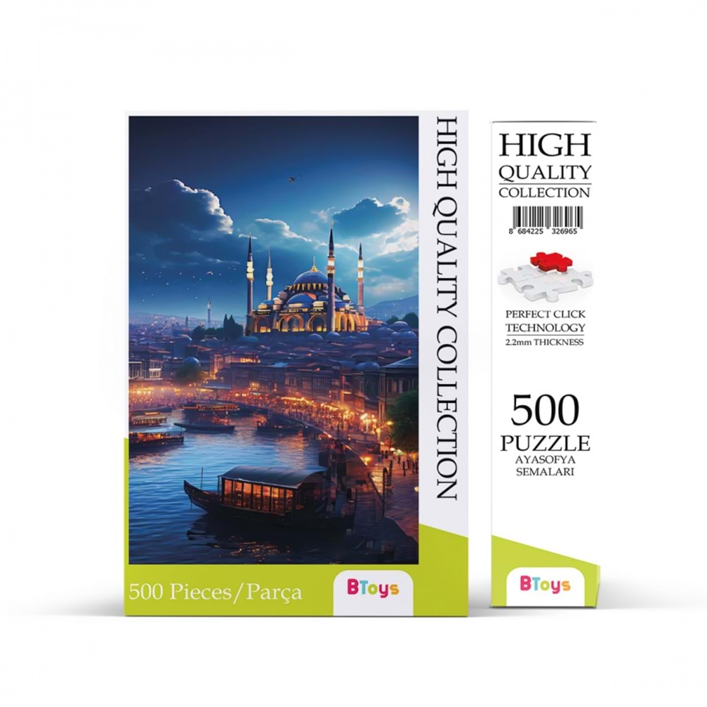 BToys Puzzle 500 Parça Ayasofya Semaları 326965
