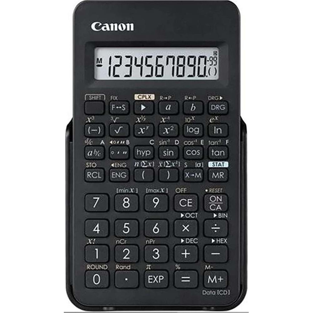 Canon F-605G Siyah 12 Hane Bilimsel Hesap Makinesi