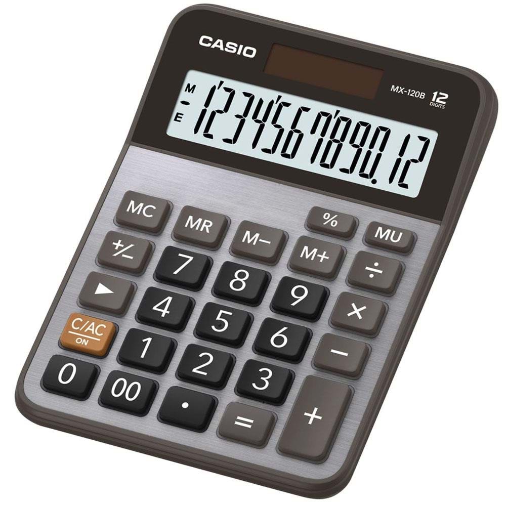 Casio Hesap Makinesi Masa Üstü 12 Hane MX-120B