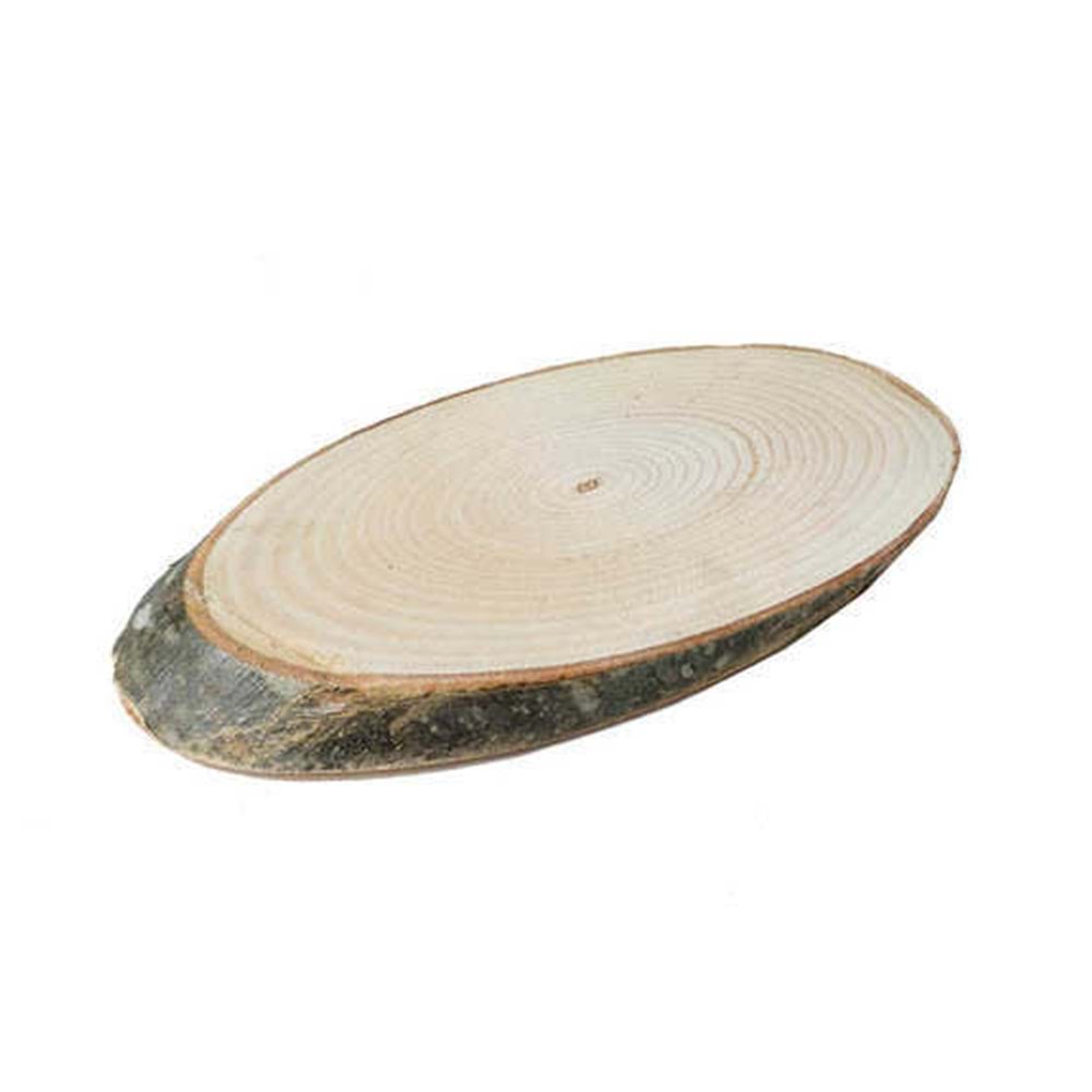 Ahşap Kütük Oval Orta 77683