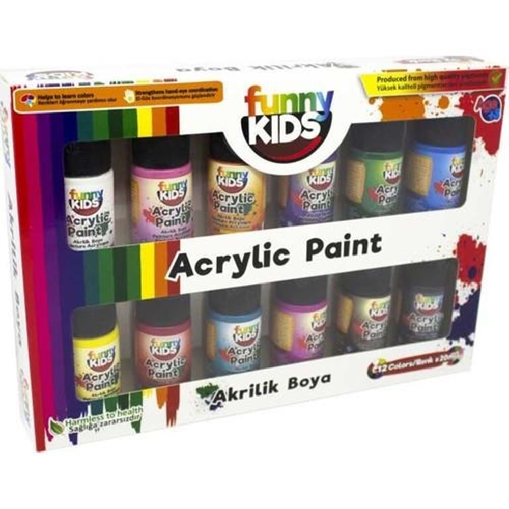 Funny Kids Multımıx 20 ML 12 Li Set 2100