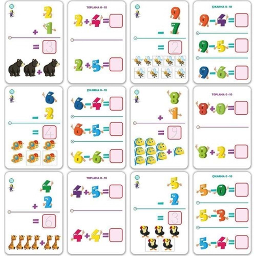 Circle Toys Yaz Sil Harfler Aktivite Kartları Ct015