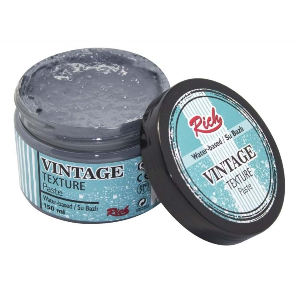 Rich Vintage Texture Pasta 150 Ml 5104 Antrasit