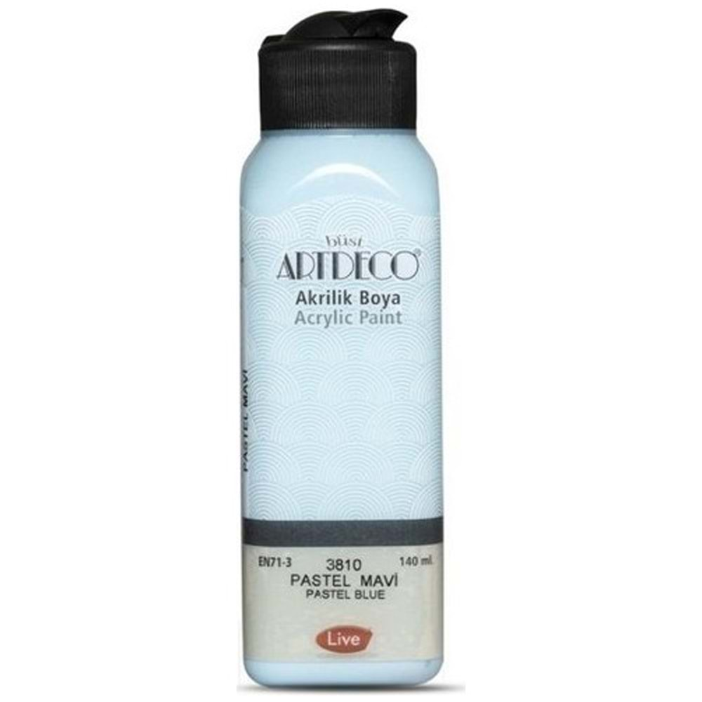 Artdeco Akrilik Boya 140Ml 3810 Pastel Mavi