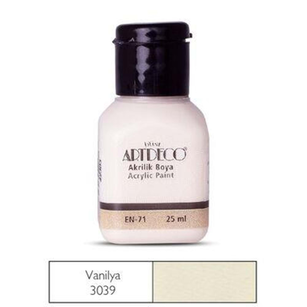 Artdeco Akrilik Boya 25Ml 3039 Vanilya