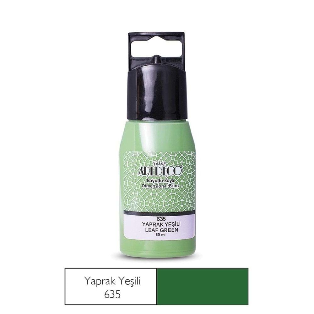 Artdeco Boyutlu Boya 60 Ml Yaprak Yeşili 635