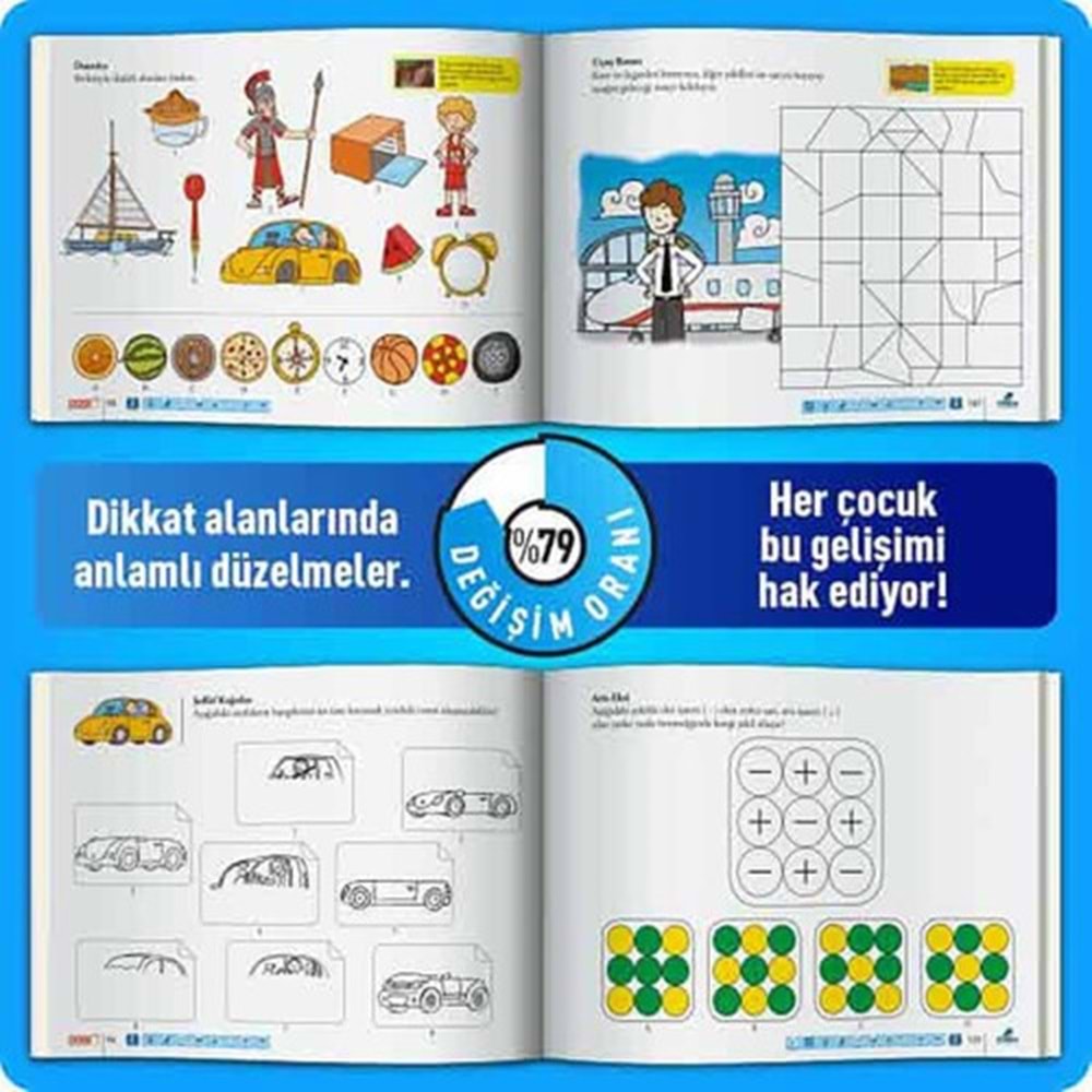 Adeda Dikkati Güçlendirme Seti Mıxt 6-7 Yaş
