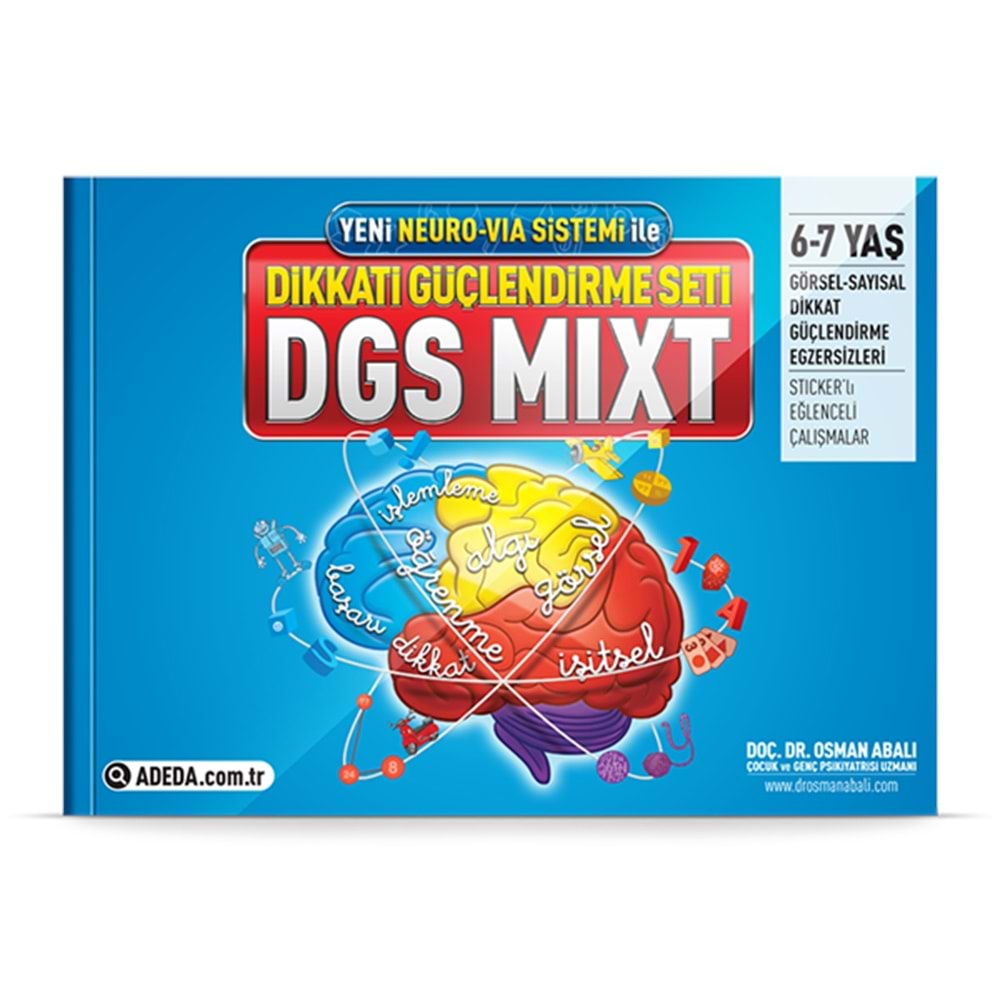 Adeda Dikkati Güçlendirme Seti Mıxt 6-7 Yaş