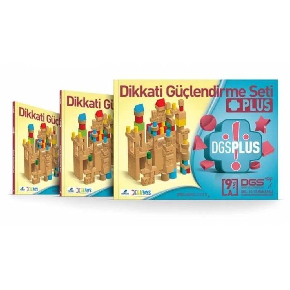 Adeda Dikkat Güçlendirme Seti Plus 9 Yaş Kitapları