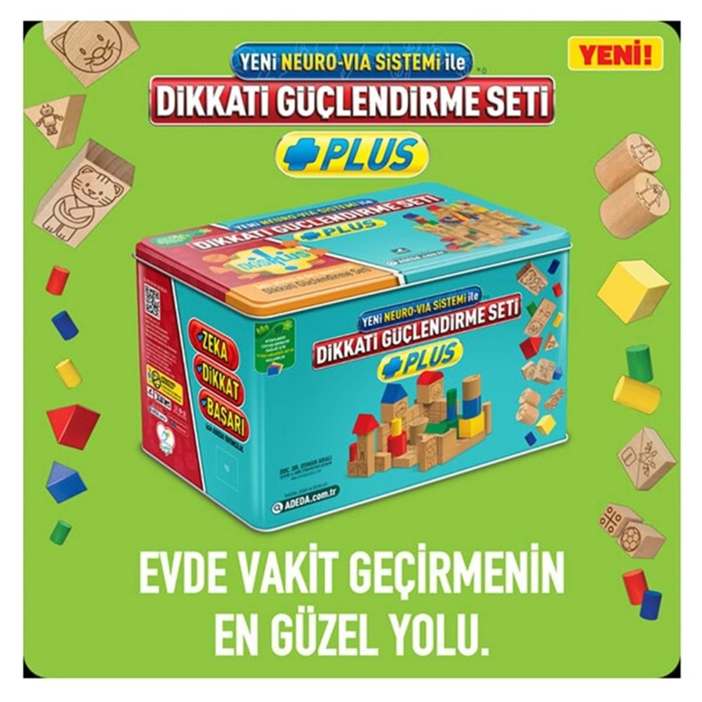Adeda Dikkat Güçlendirme Seti Plus 10 Yaş Kitapları