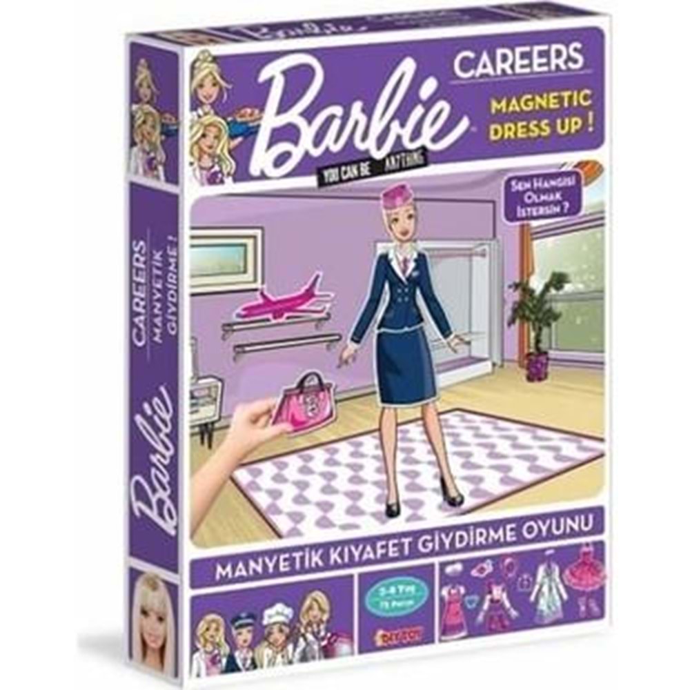 Dıy Toy Manyetik Kıyafet Giydirme - Barbie