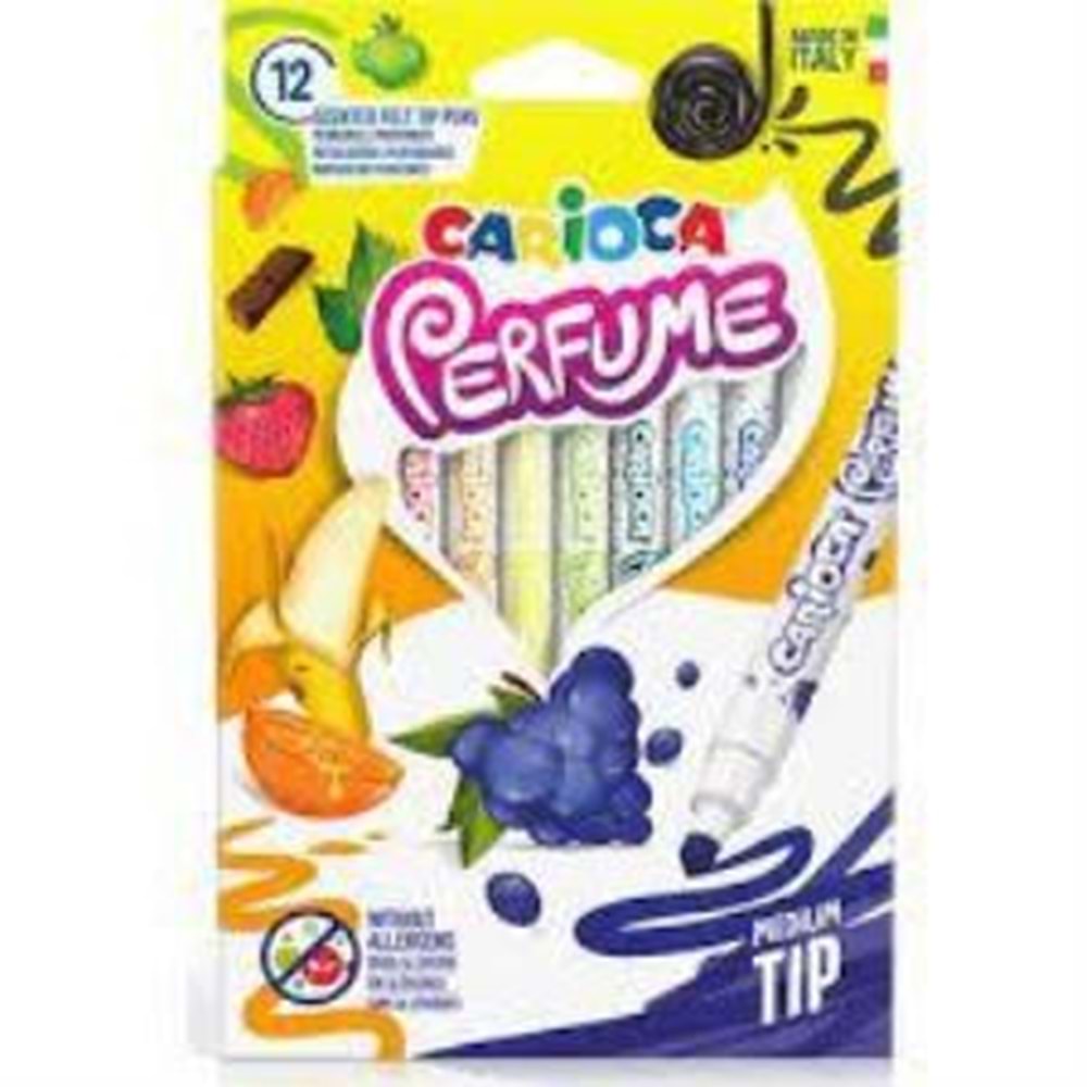 Carioca Keçeli Boya Kalemi Kokulu 12 Li 42672