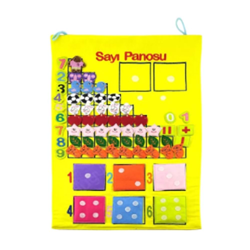 Anki Cırtlı Sayı Pano And-5124