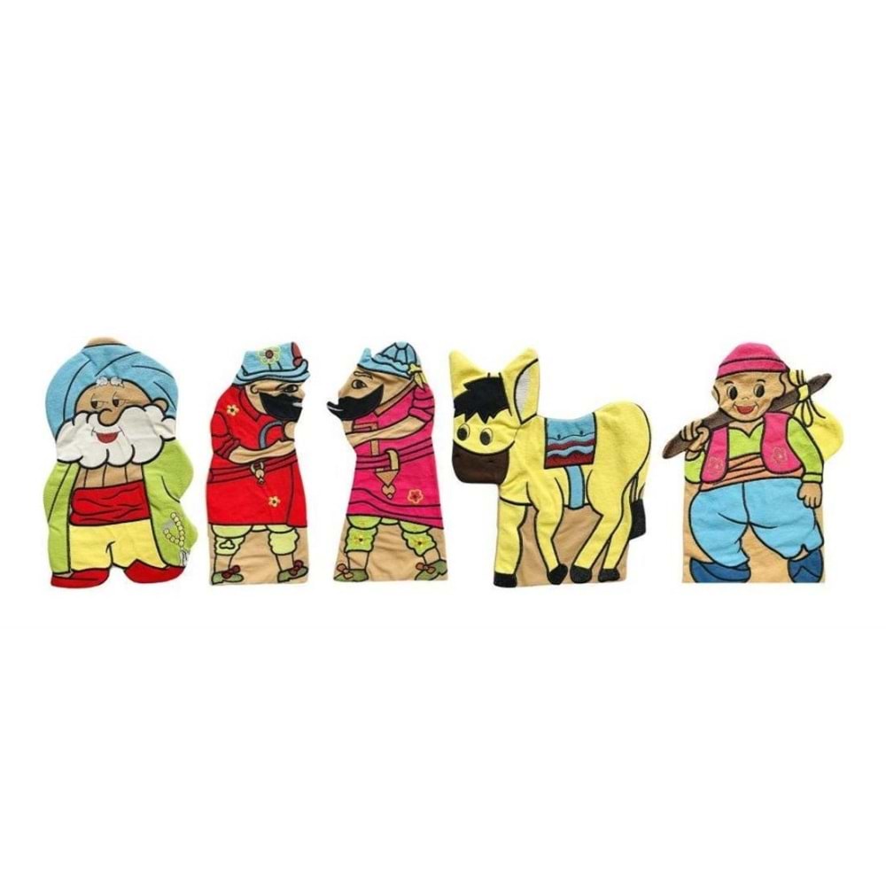 Anki Toys Masal Kahramanları Kukla Seti 9 lu And-5004