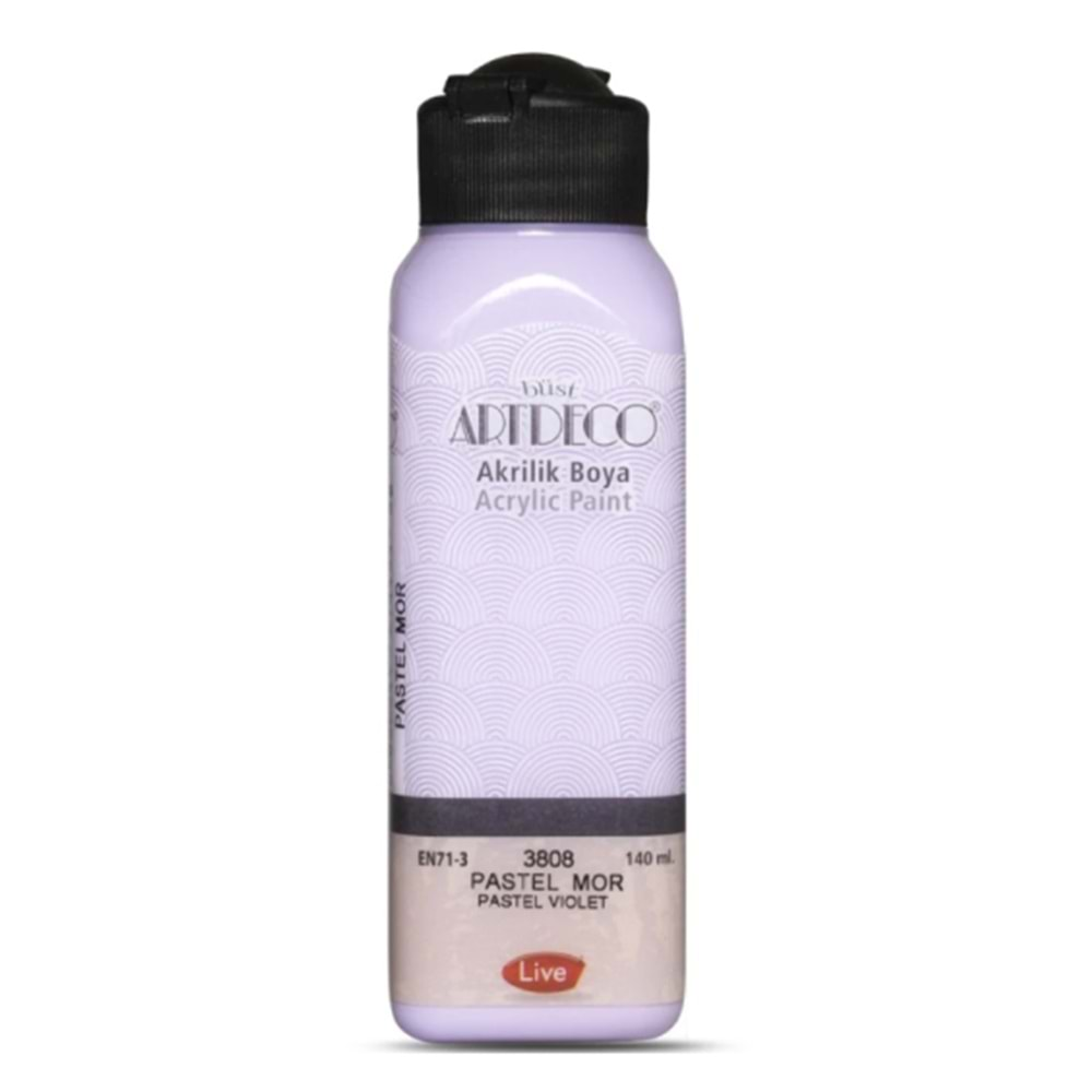 Artdeco Akrilik Boya 140Ml 3808 Pastel Mor