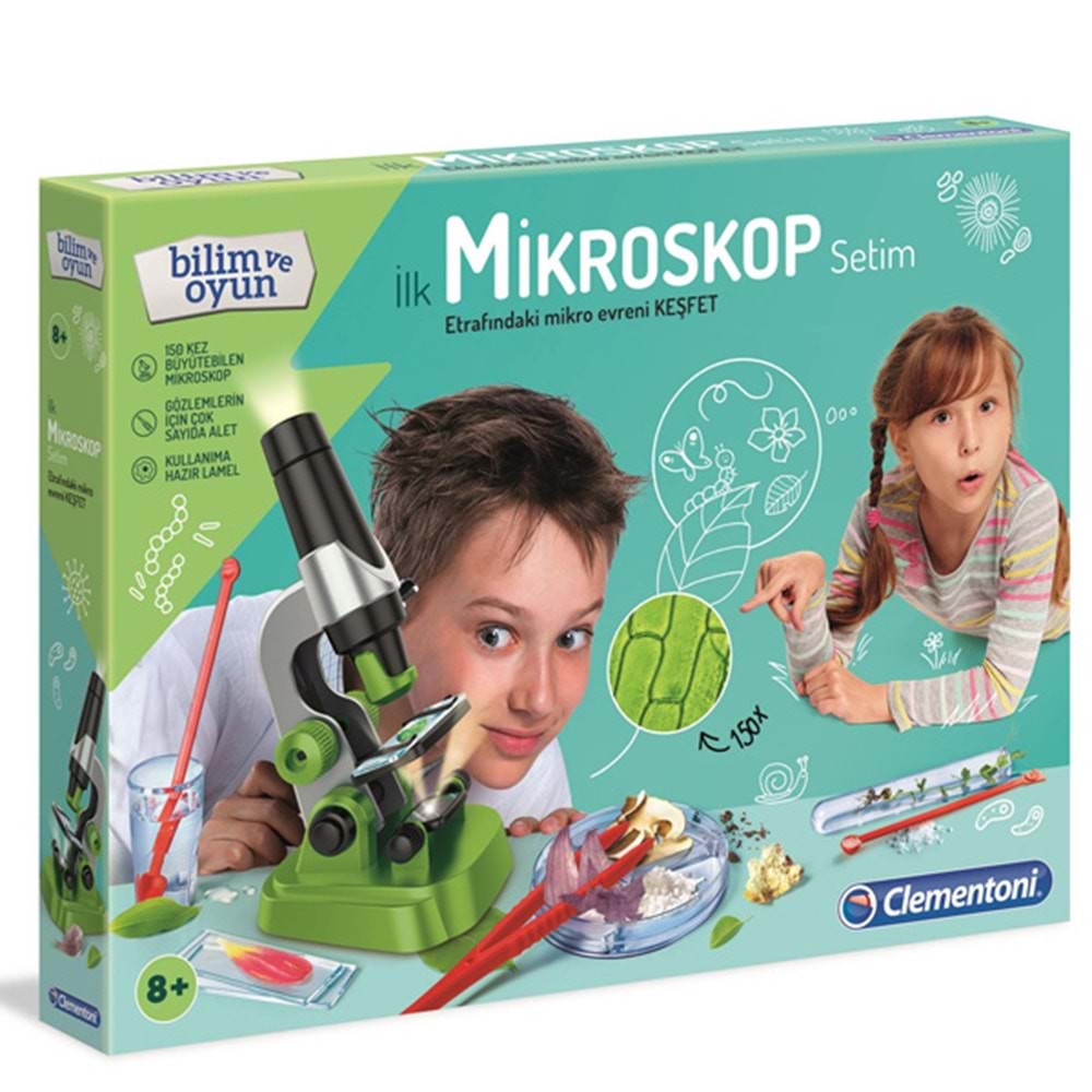 Clementoni Mikroskop Seti 64963