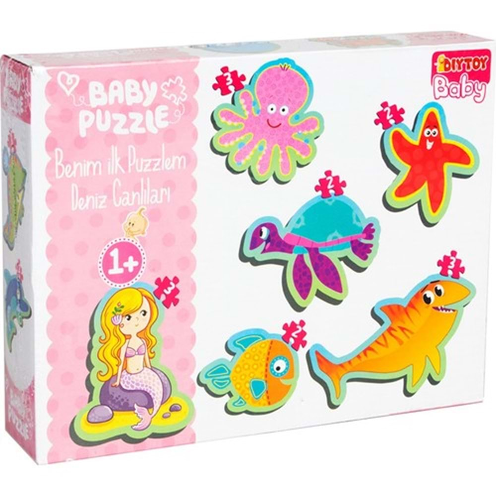 Dıy Toy Baby Puzzle Deniz Canlıları Bpd1710