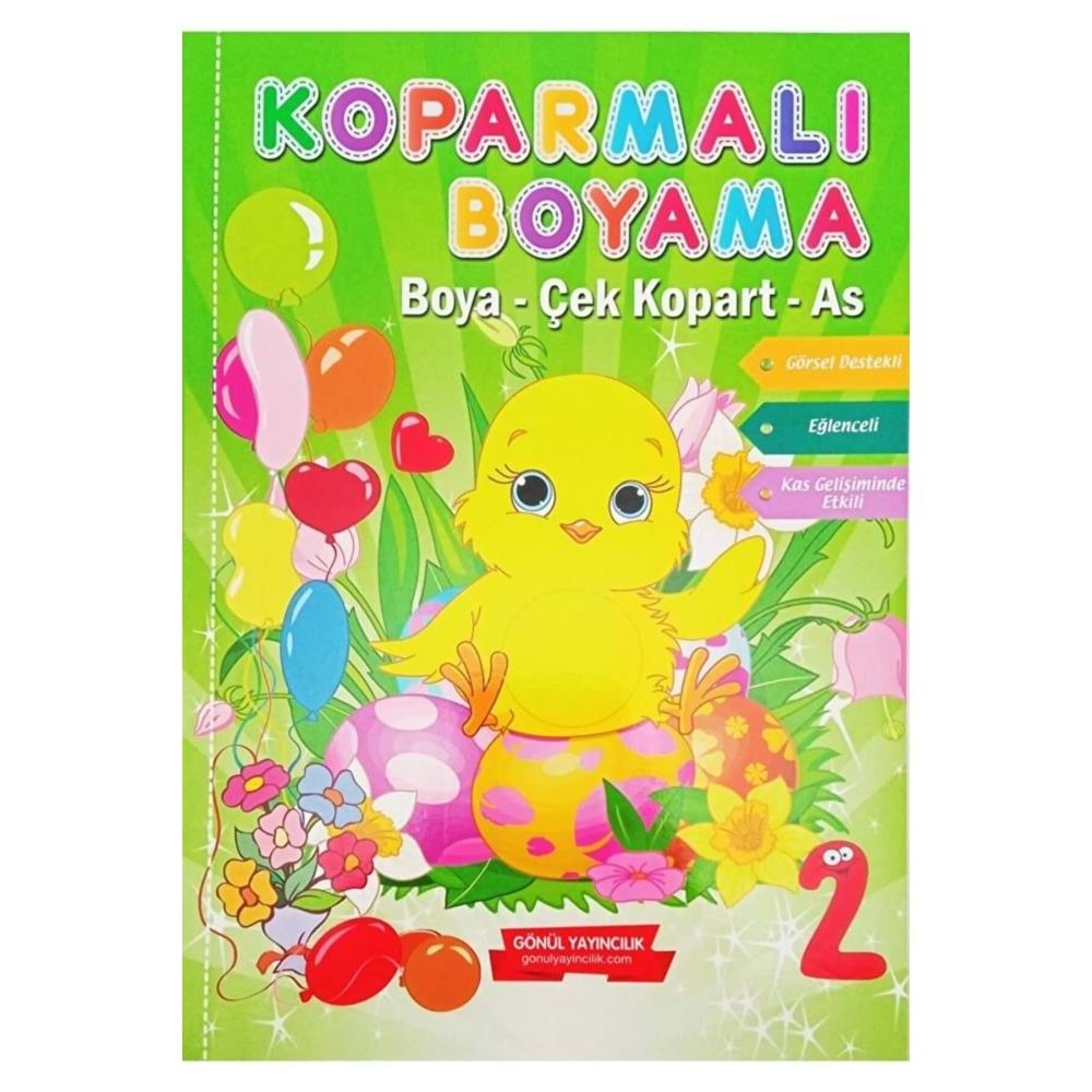 Gönül Koparmalı Boyama Kitabı