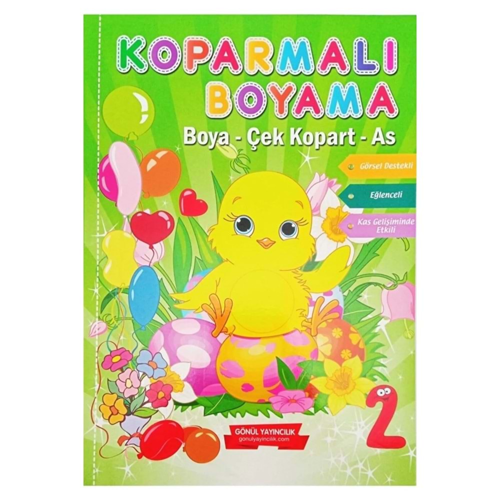 Gönül Koparmalı Boyama Kitabı