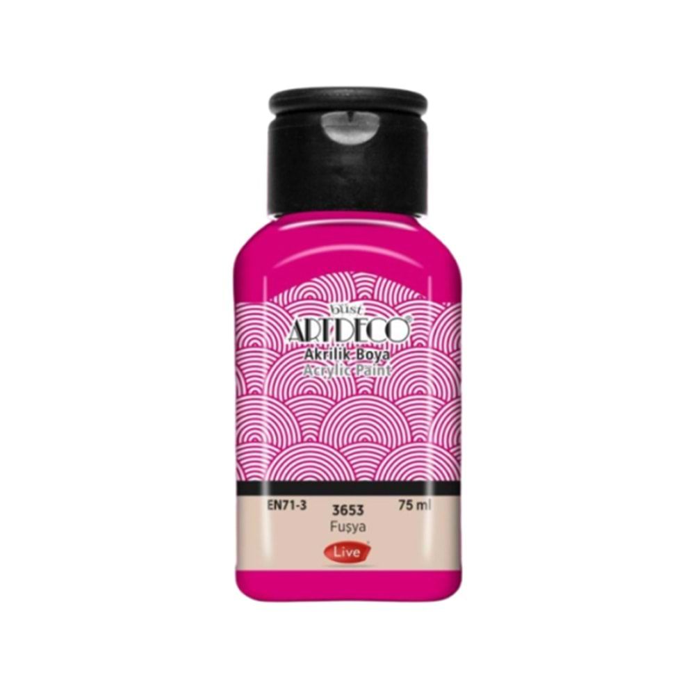 Artdeco Akrilik Boya 75Ml Fuşya 3653